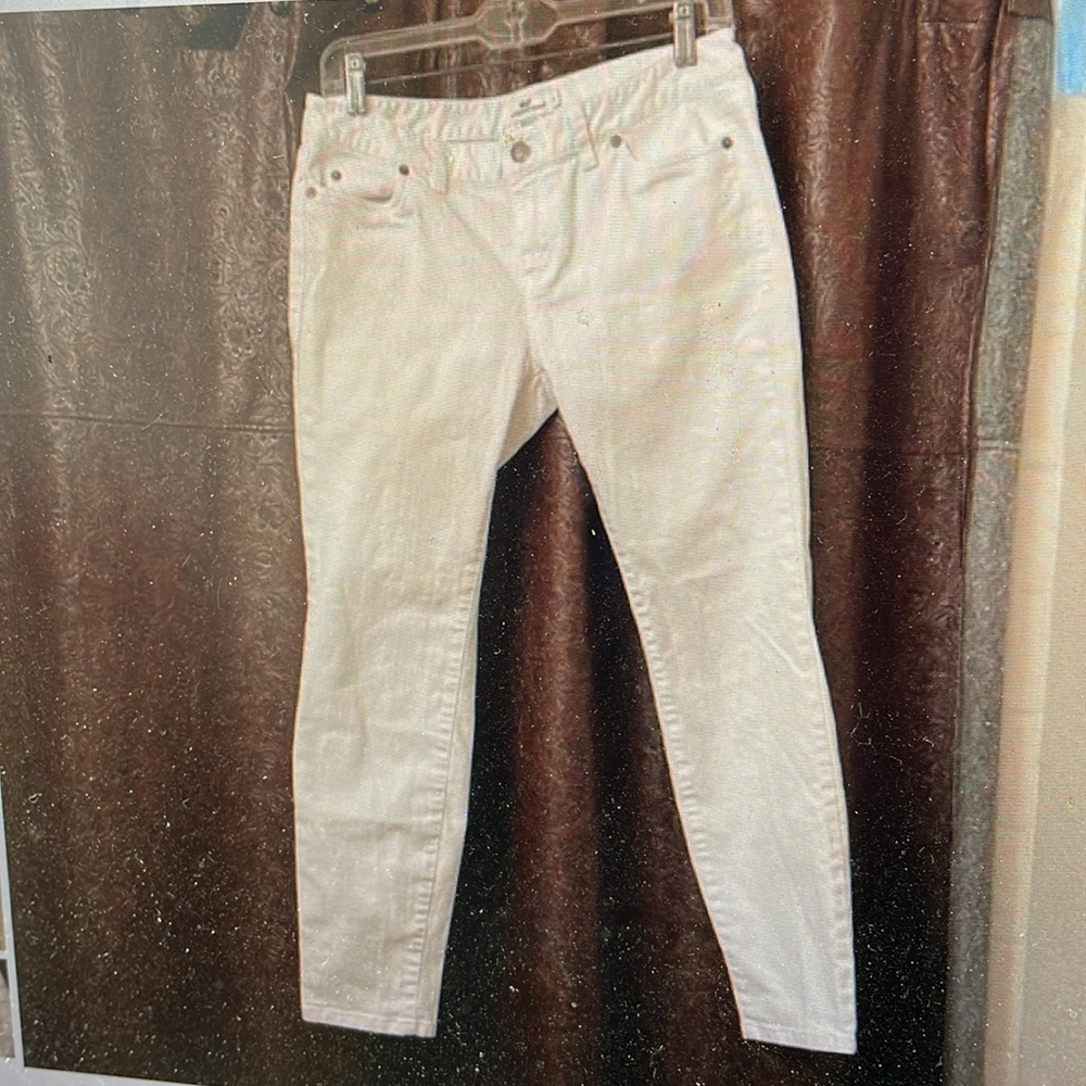 Vineyard Vines White Skinny Jeans 6